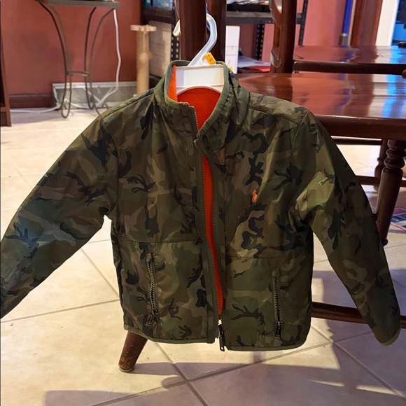 Polo Ralph Lauren Other - Polo by Ralph Lauren Kids Green Camouflage Raincoat